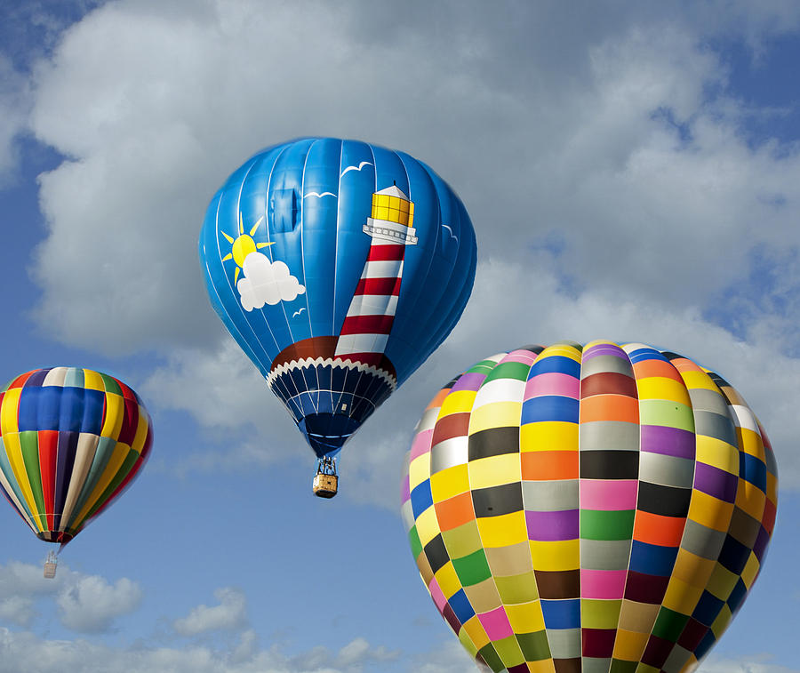 Balloon Sky Photograph by Ginger Harris - Fine Art America