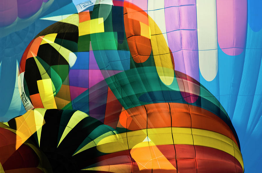 Abstract Photograph - Balloons by Jerry Berry