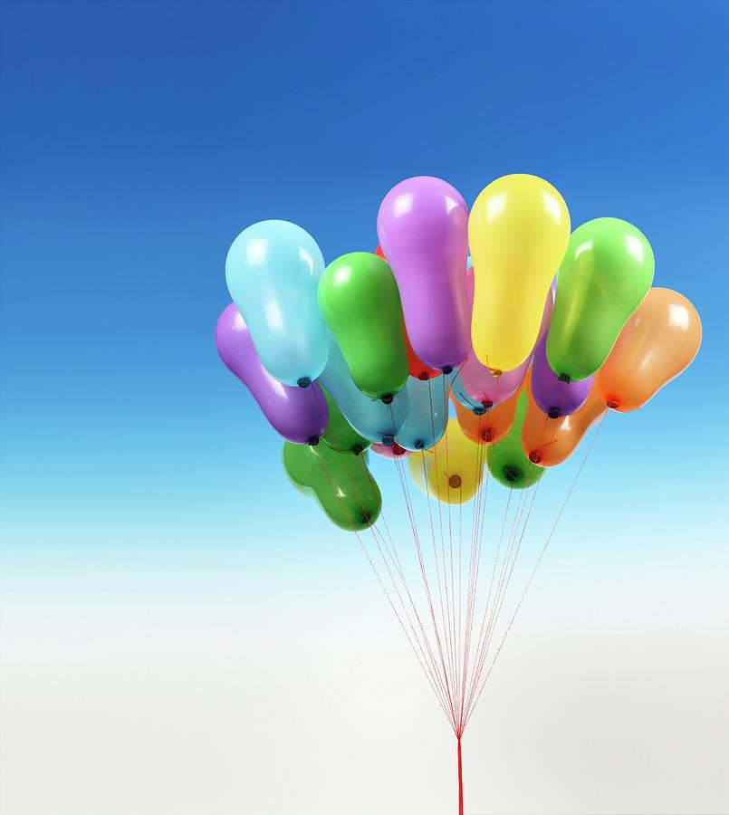 Balloons Photograph by Wladimir Bulgar