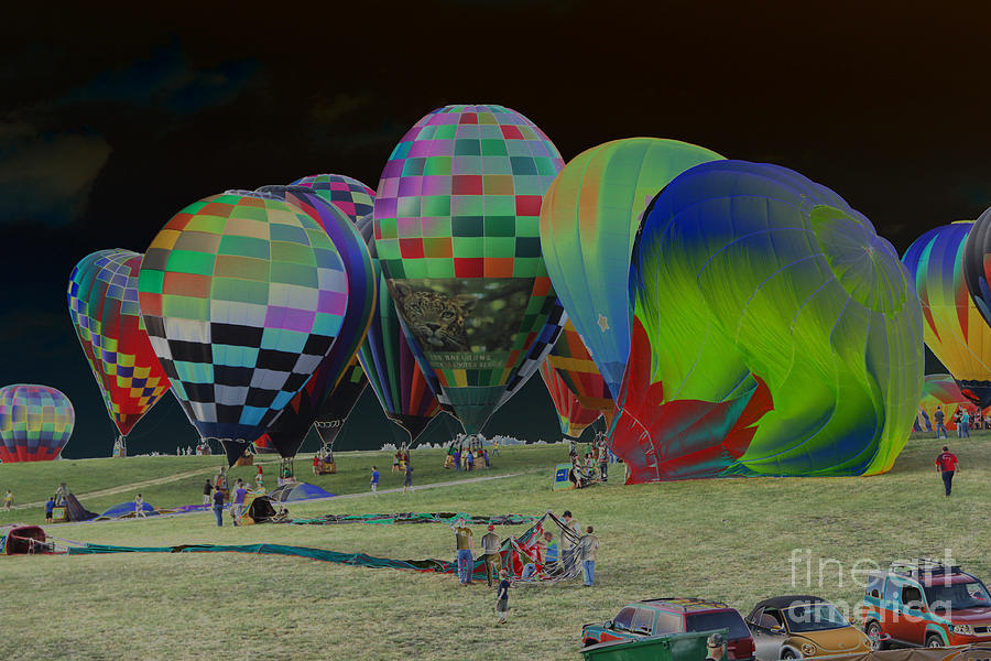 Balloonscape Photograph by Rick Rauzi