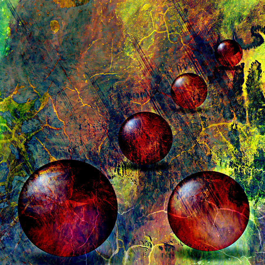Balls Painting by Ally  White