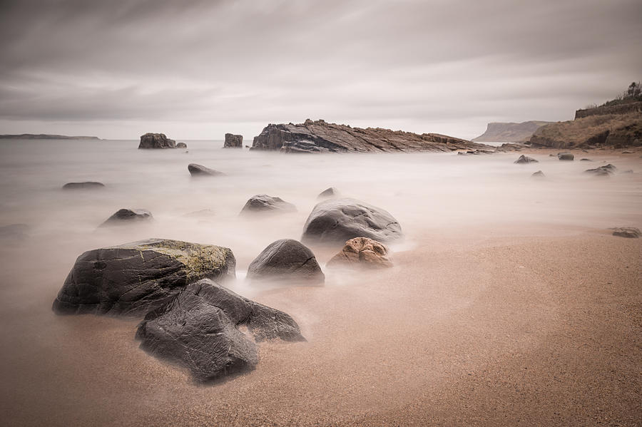Landscape Photograph - Ballycastle - Pans Rocks by Nigel R Bell