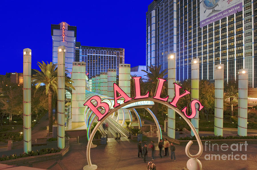 Ballys Las Vegas Nevada Resort Casino Photograph by David Zanzinger