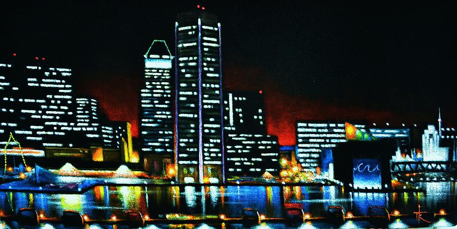 Acrylic Painting - Baltamore by Thomas Kolendra Acrylic Painting - Baltamore by Thomas Kolendra