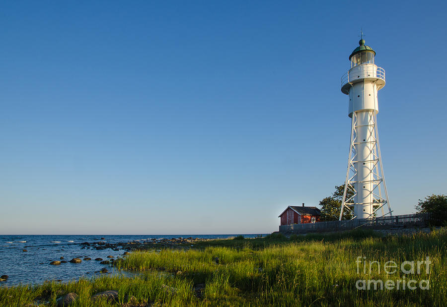 Architecture Photograph - Baltic Sea Lighthouse by Kennerth and Birgitta Kullman