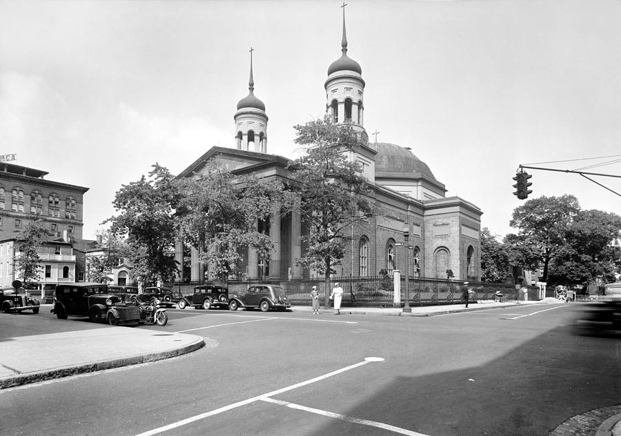 Baltimore Basilica, 1936 Photograph by Granger