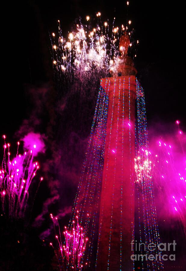 Fireworks Photograph - Fireworks In Baltimore Dec.4 Vision # 4 by Marcus Dagan Fireworks Photograph - Fireworks In Baltimore Dec.4 Vision # 4 by Marcus Dagan