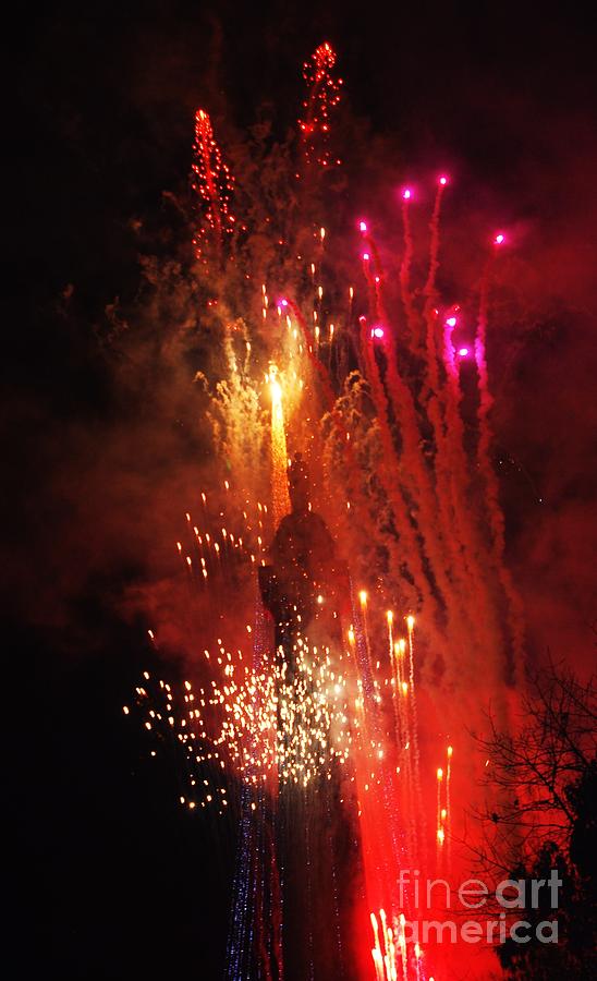Fireworks Photograph - Baltimore Fireworks Vision # 7 by Marcus Dagan Fireworks Photograph - Baltimore Fireworks Vision # 7 by Marcus Dagan