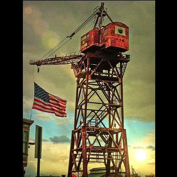 Crane Photograph - #baltimore #museumofindustry by Artondra Hall
