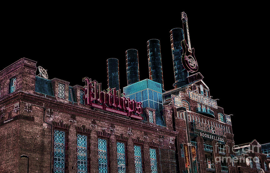 Baltimore Power Plant Impression Photograph by Phil Cardamone