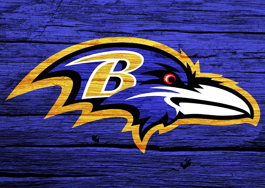 Baltimore Ravens Barn Door Digital Art by Dan Sproul