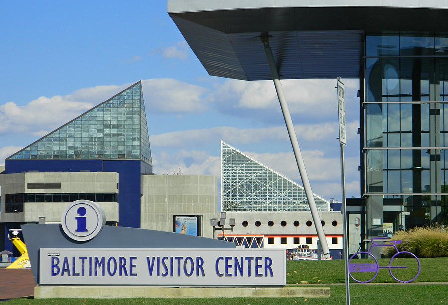 Baltimore Visitor Center - Inner Harbor Photograph by Emmy Vickers