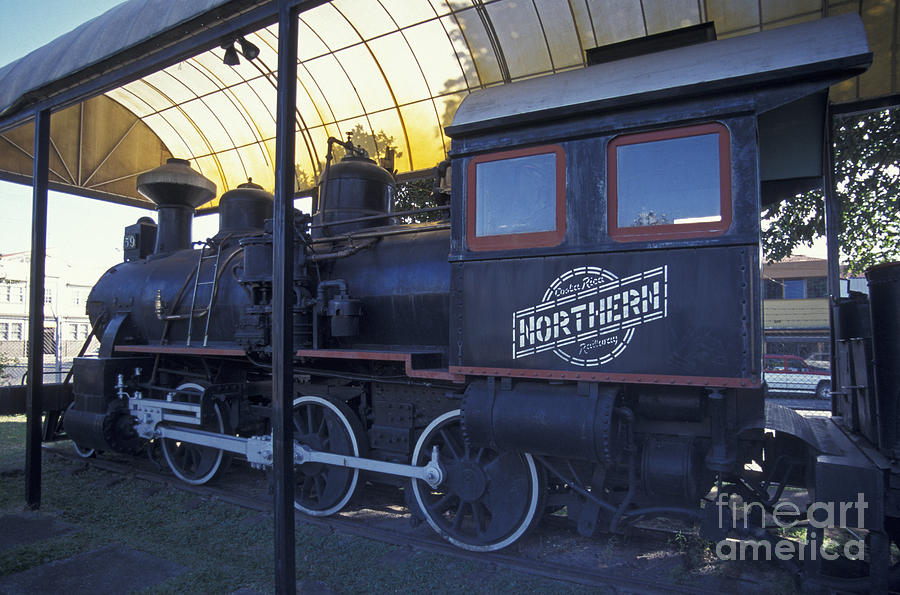 Baldwin Steam Locomotive San Jose Costa Rica Photograph by John  Mitchell