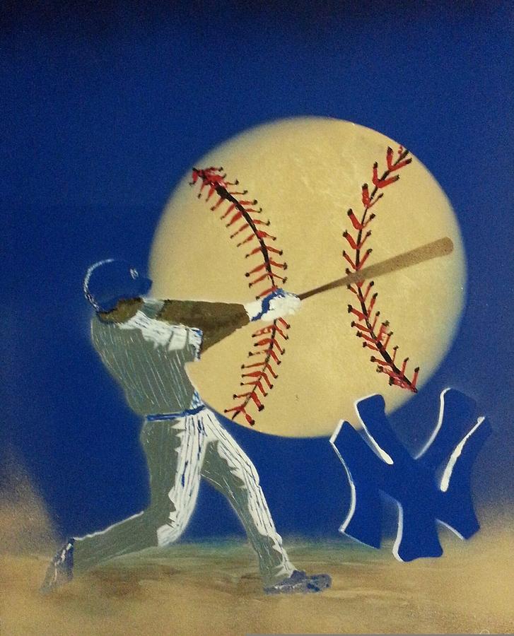 Baseball New York Yankees Painting - Bambino by Jim Beard