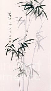 Bamboo Painting by Fereshteh Stoecklein