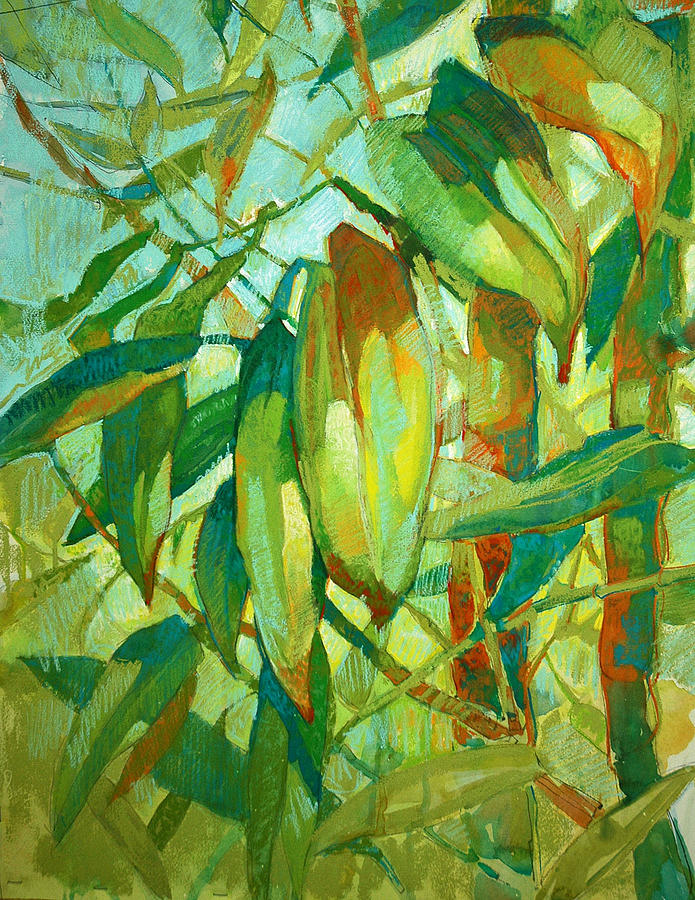 Summer Painting - Bamboo Series by Roger Parent