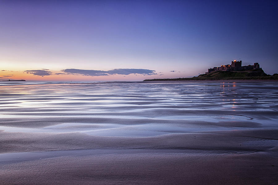Bamburgh First Light Photograph by © Rob Knight Photography