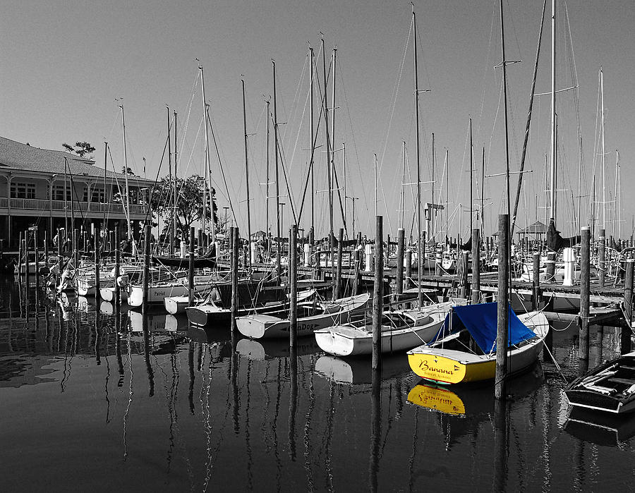 Boat Photograph - Banana Boat by Michael Thomas