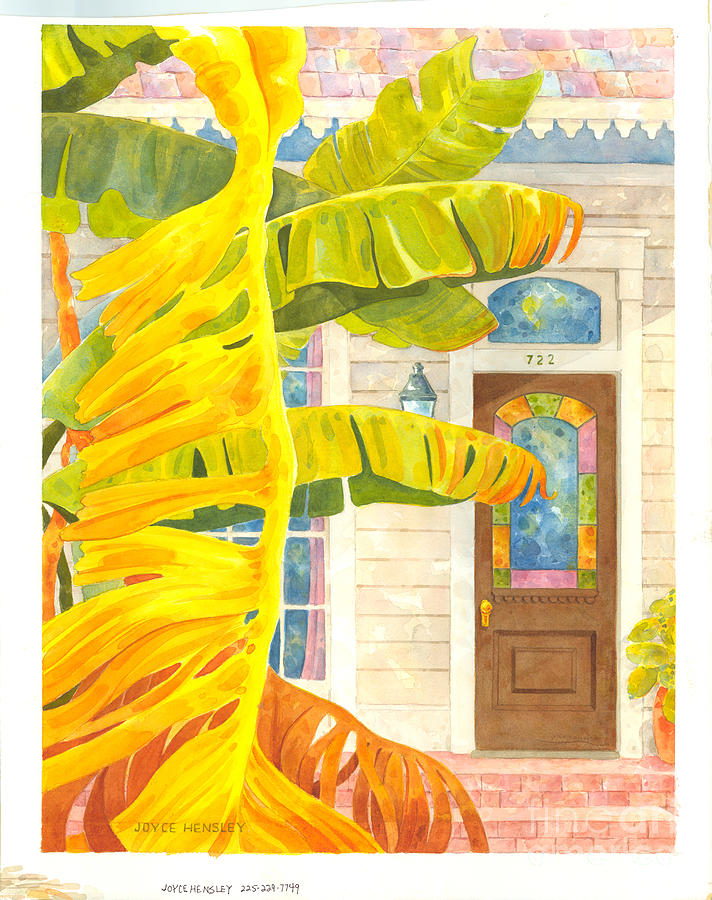 New Orleans Painting - Banana Days in the Faubourg Marigny by Joyce Hensley