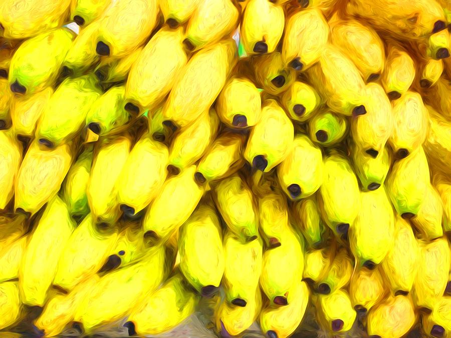Banana Yellow Photograph by Alice Gipson