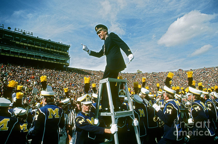 Band Director Photograph by James L. Amos