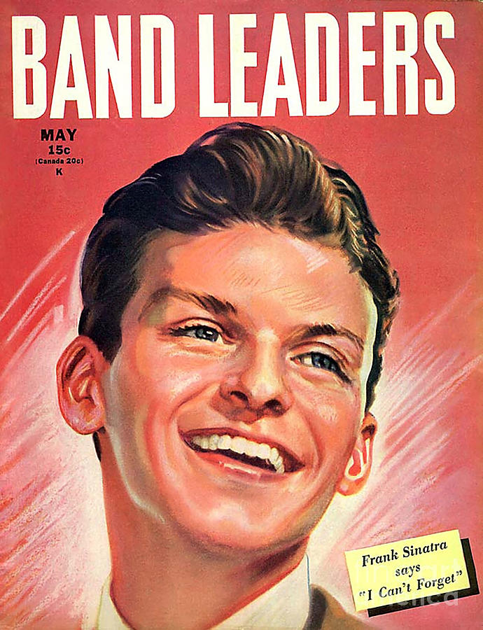 Celebrity Drawing - Band Leaders  1945 1940s Usa Frank by The Advertising Archives