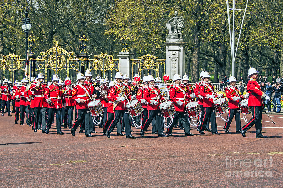 Band of the Guard Photograph by Elvis Vaughn