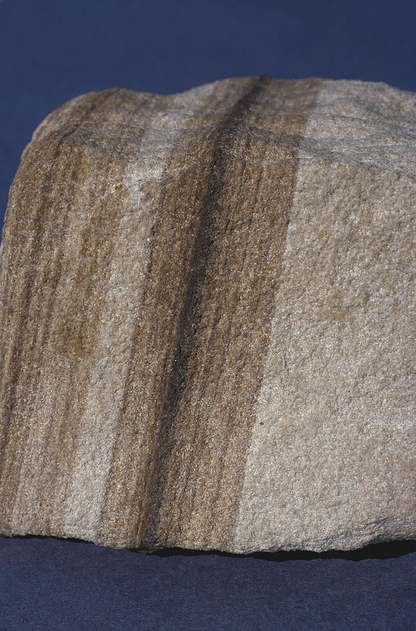 Banded Sandstone Photograph by A.b. Joyce