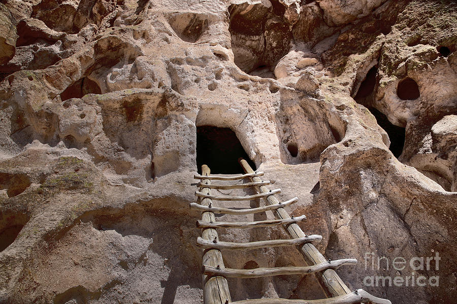 Bandelier Cave Dwelling Photograph by Lynn Sprowl