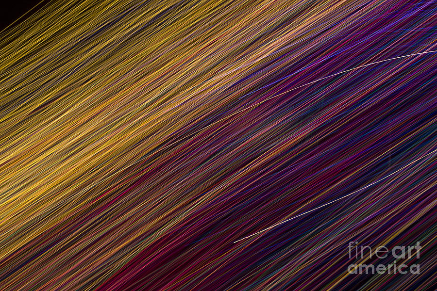 Bands of Color 1 Photograph by Gerald Grow