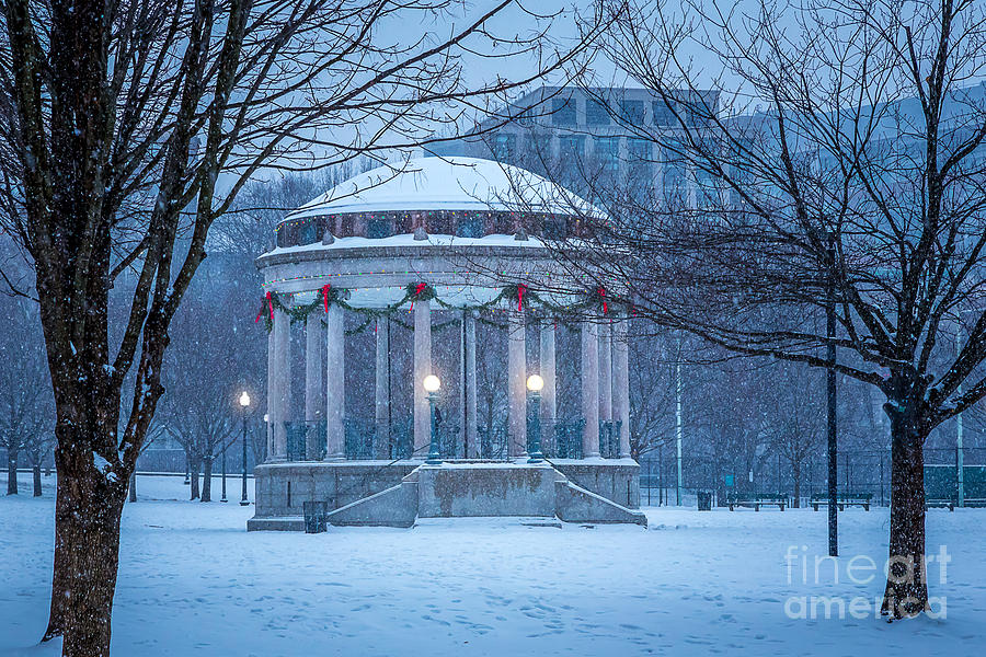 Bandstand Holiday Photograph by Susan Cole Kelly