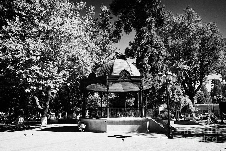 City Photograph - Bandstand In Plaza Square Constitucion Chile by Joe Fox