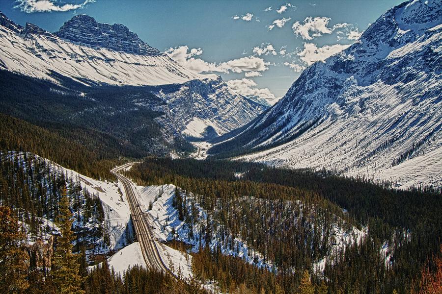 Banff Icefields Parkway Sunwapta Pass Photograph by © Anthony Maw, Vancouver, Canada