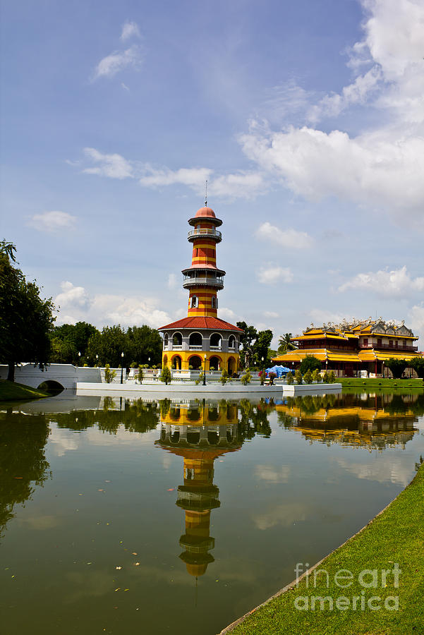 Bang Pa-in Palace Ayutthaya Thailand Photograph by Tosporn Preede