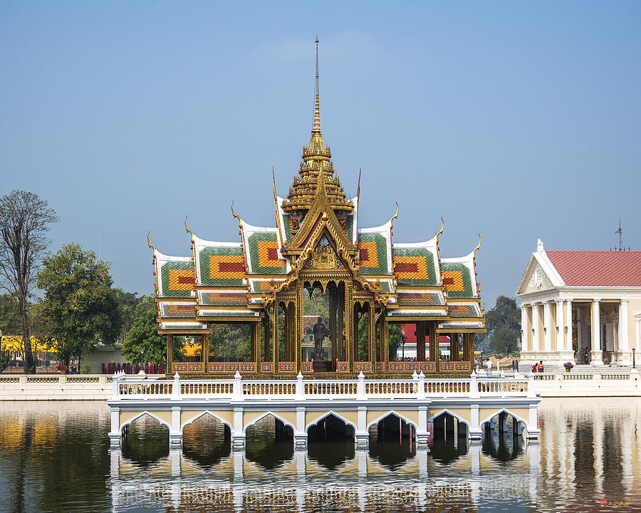 Bang Pa-In Royal Palace Phra Thinang Aisawan-Dhipaya-Asana DTHA0094 Photograph by Gerry Gantt