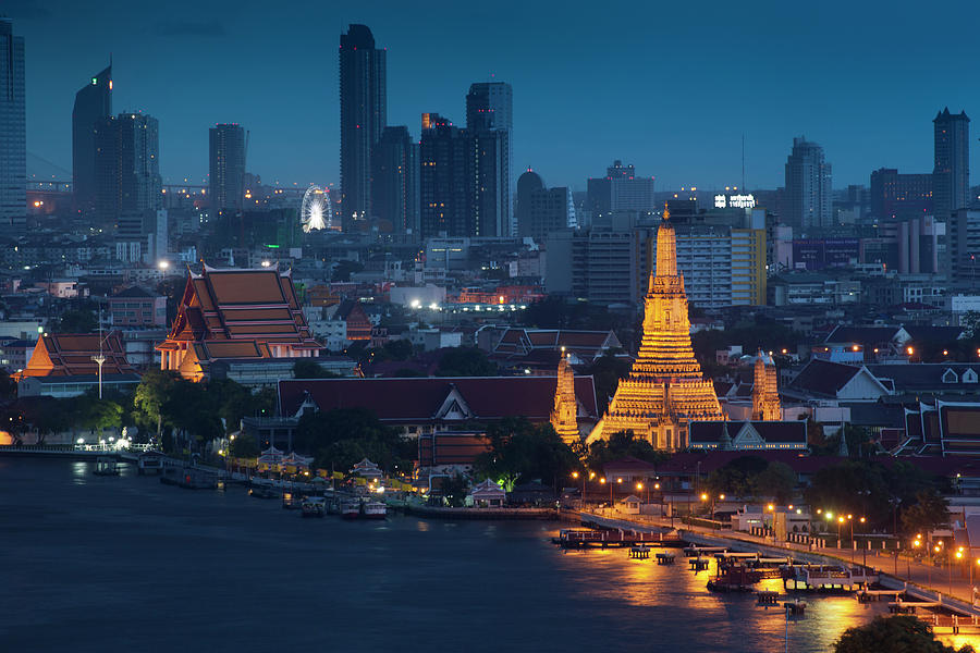 Bangkok City Photograph by Watcharit Praihirun