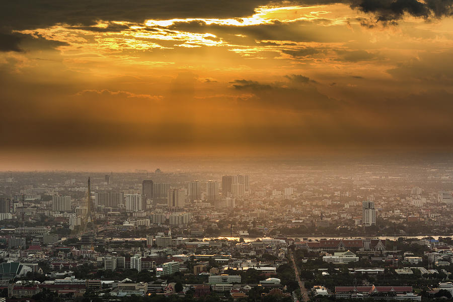 Bangkok Is Burning Photograph by @ Didier Marti