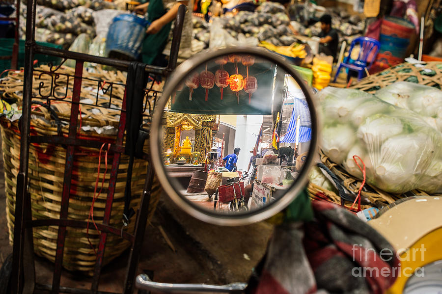 Bangkok Market Scene I Photograph by Dean Harte