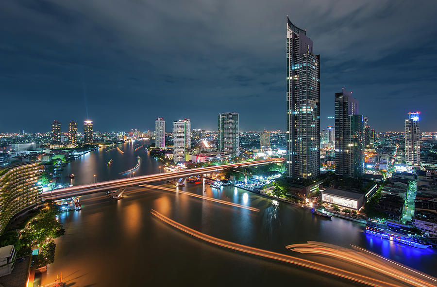 Bangkok View Photograph by Weerakarn Satitniramai