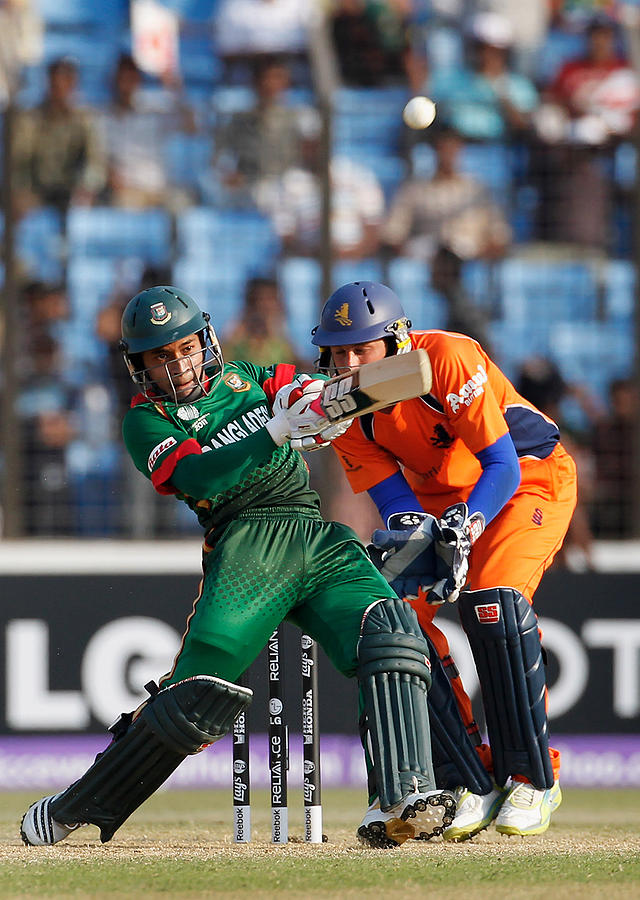Bangladesh v Netherlands: Group B - 2011 ICC World Cup Photograph by Daniel Berehulak