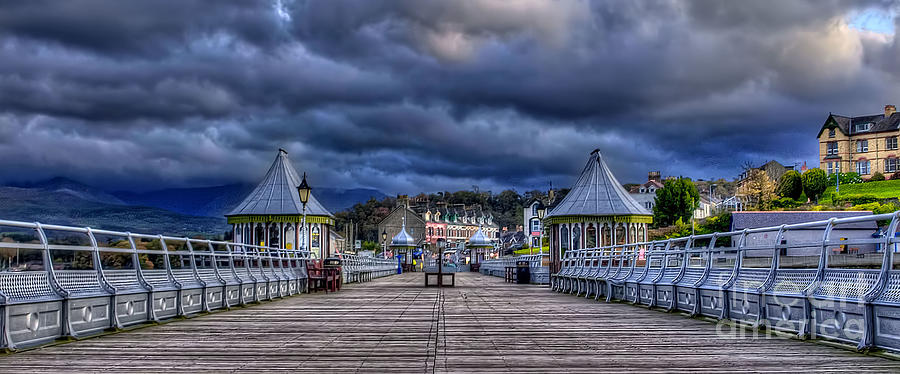 Snowdonia National Park Photograph - Bangor Pier Wales  by Darren Wilkes
