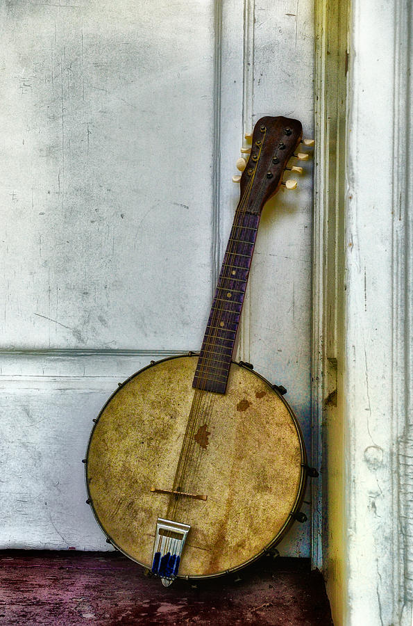 Music Photograph - Banjo Mandolin - Folk Music by Bill Cannon