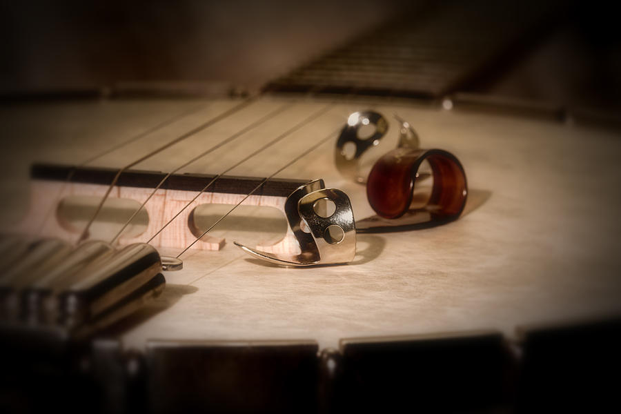 Music Photograph - Banjo by Tom Mc Nemar