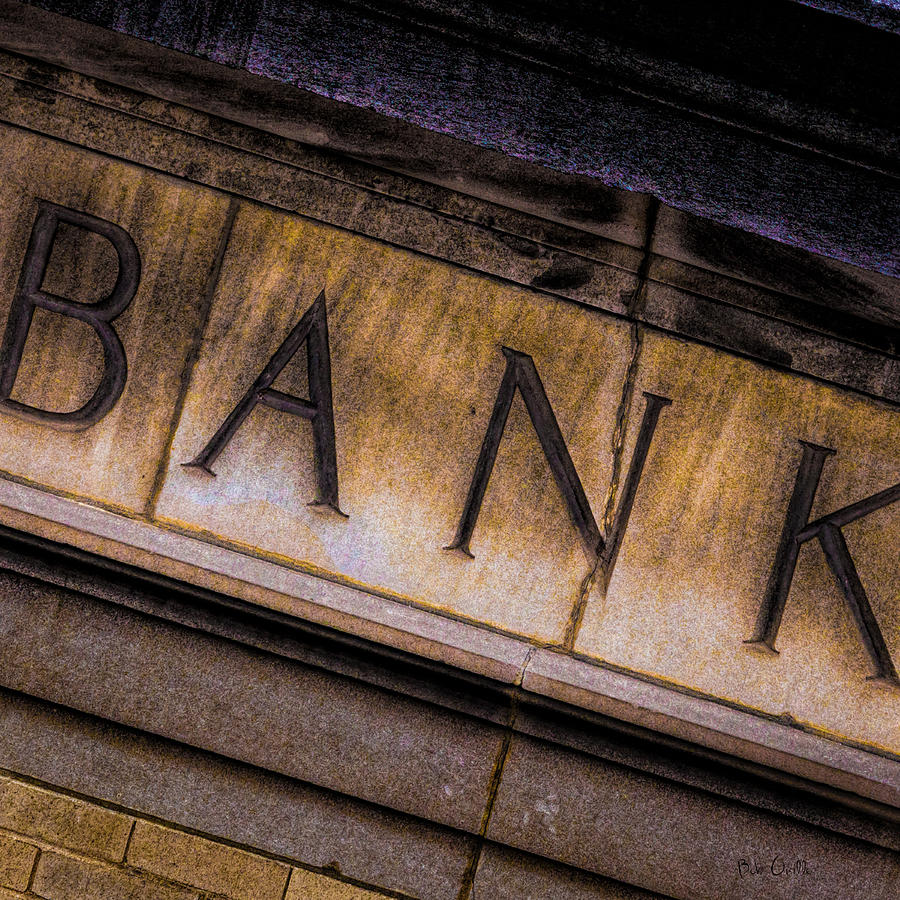 Bank Facade Number 1 Photograph by Bob Orsillo