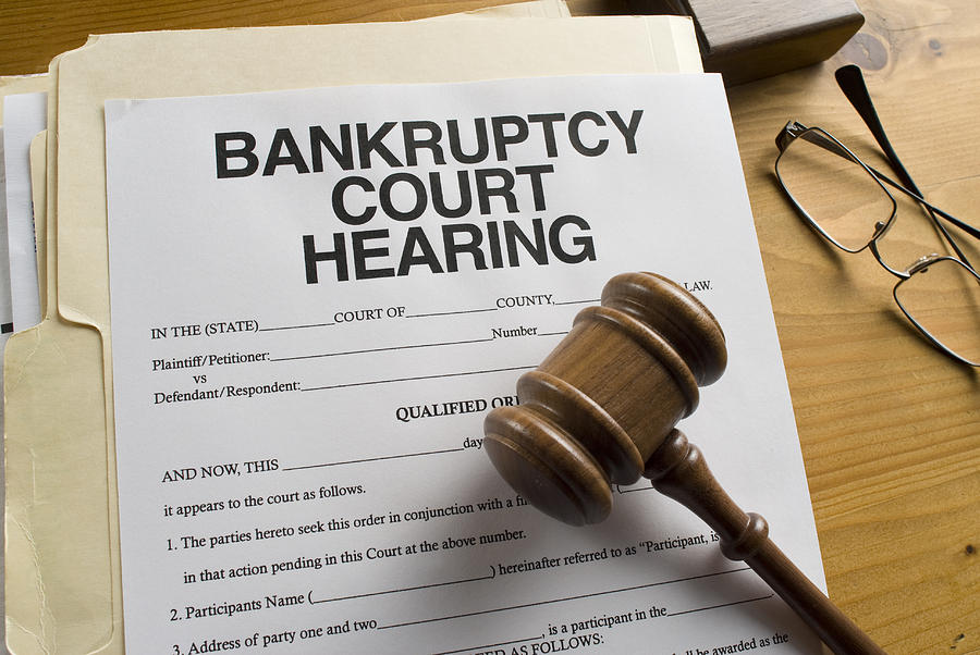 Bankruptcy Court Hearing paperwork Photograph by Klh49