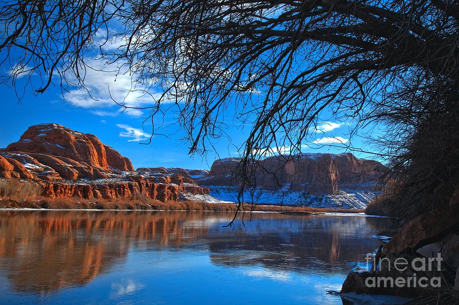 Green River Photograph - Banks Of The Green River by Adam Jewell