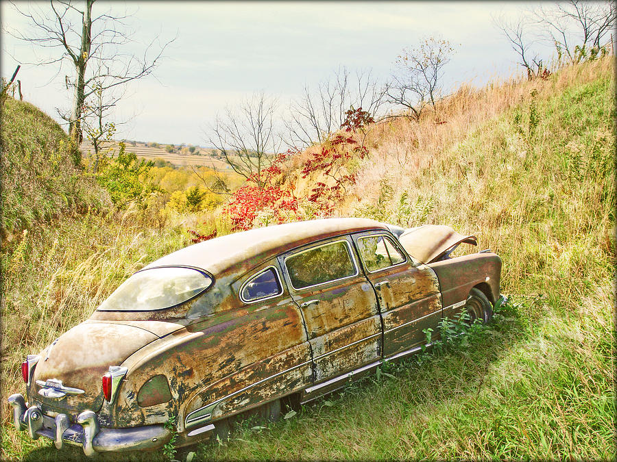 Car Photograph - Banks Of The Hudson by John Anderson