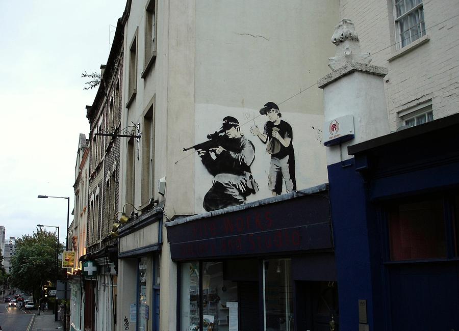 Banksy In Bristol Photograph by Arik Bennado