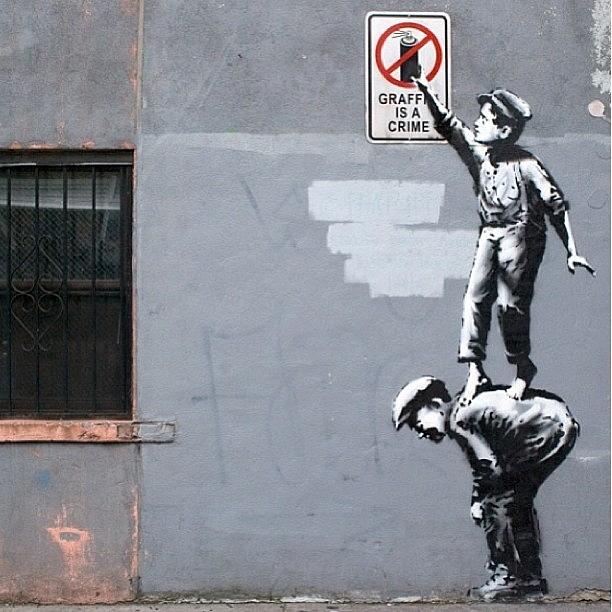 Banksy In Nyc Photograph by Rosie Odonnell