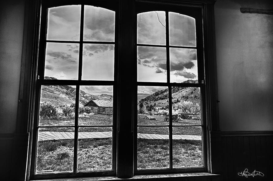 Bannack Window Photograph by Renee Sullivan